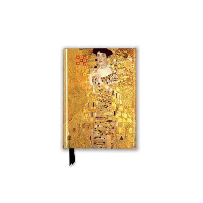 Gustav Klimt: Adele Bloch Bauer I (Foiled Pocket Journal) - Flame Tree Studio