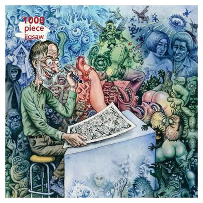 Adult Jigsaw Puzzle R. Crumb: Who's Afraid of Robert Crumb?: 1000-piece Jigsaw Puzzles