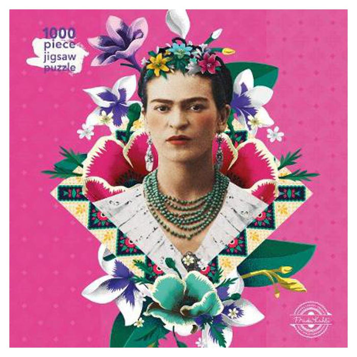 Adult Jigsaw Puzzle Frida Kahlo Pink