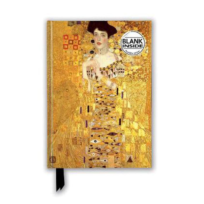 Gustav Klimt: Adele Bloch Bauer I (Foiled Blank Journal)