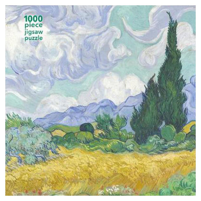 Adult Jigsaw Puzzle Vincent van Gogh: Wheatfield with Cypress