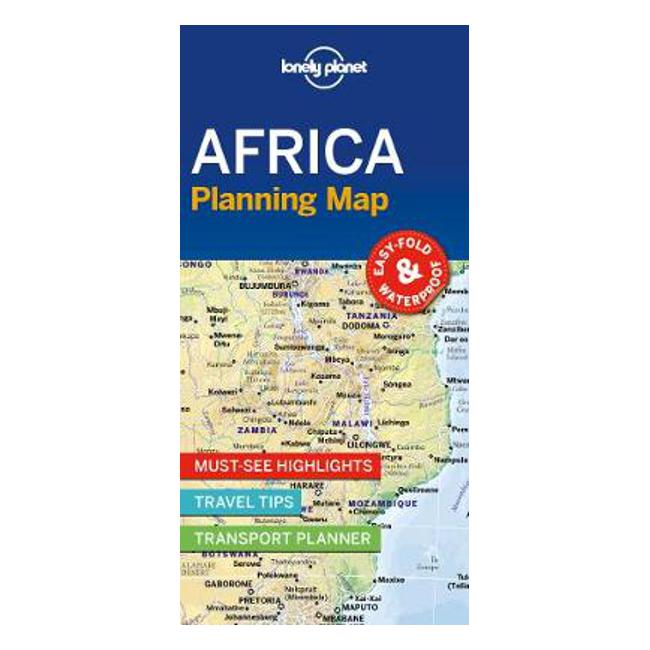 Lonely Planet Africa Planning Map-Marston Moor