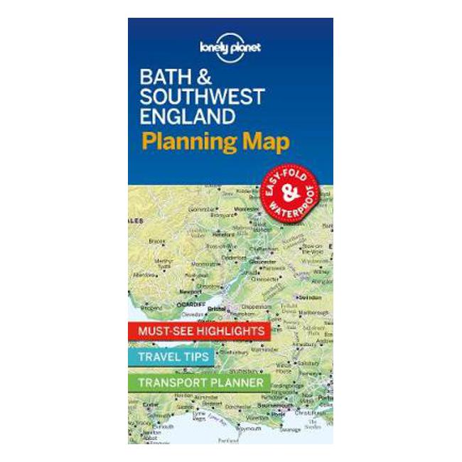 Lonely Planet Bath & Southwest England Planning Map-Marston Moor