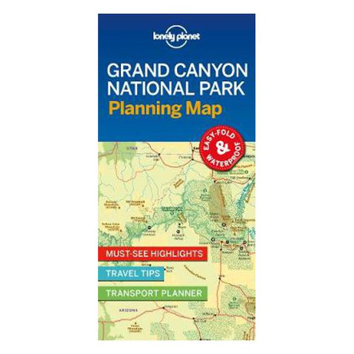 Lonely Planet Grand Canyon National Park Planning Map-Marston Moor
