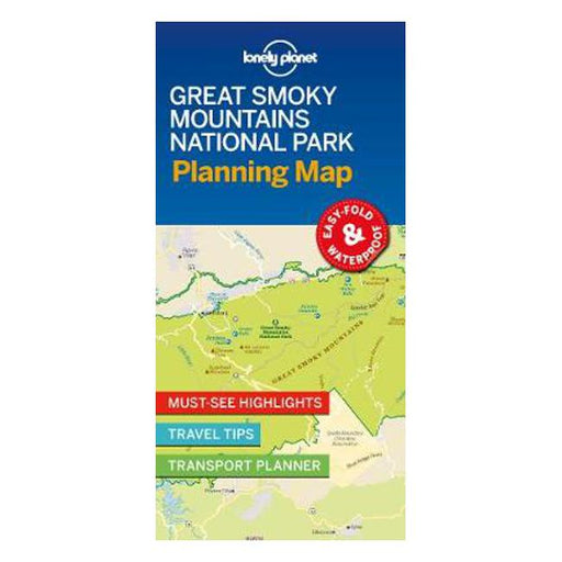 Lonely Planet Great Smoky Mountains National Park Planning Map-Marston Moor