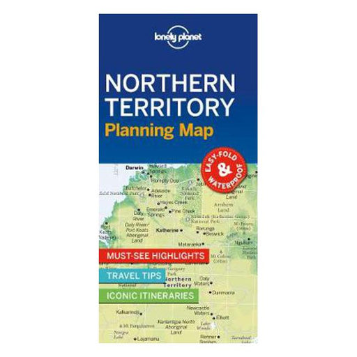 Lonely Planet Northern Territory Planning Map-Marston Moor