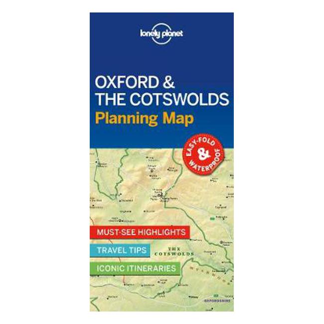 Lonely Planet Oxford & the Cotswolds Planning Map-Marston Moor