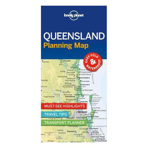 Lonely Planet Queensland Planning Map-Marston Moor
