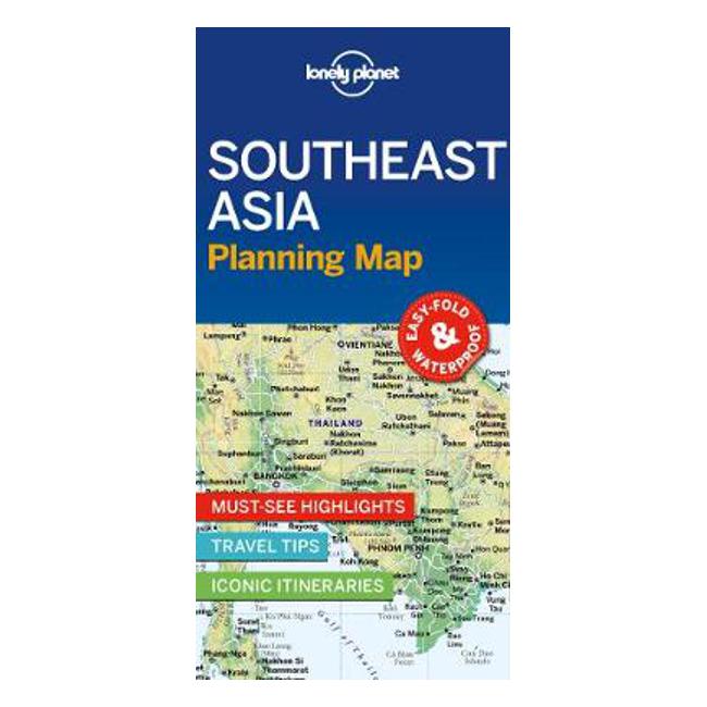 Lonely Planet Southeast Asia Planning Map-Marston Moor