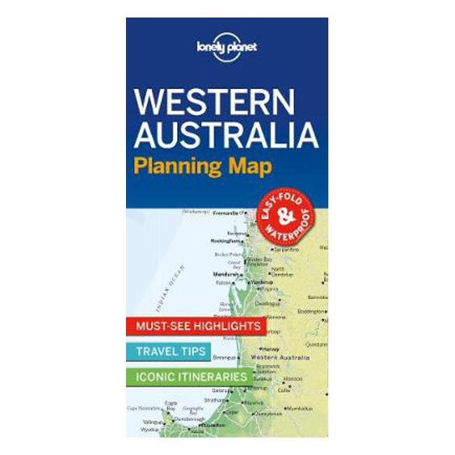 Lonely Planet Western Australia Planning Map-Marston Moor