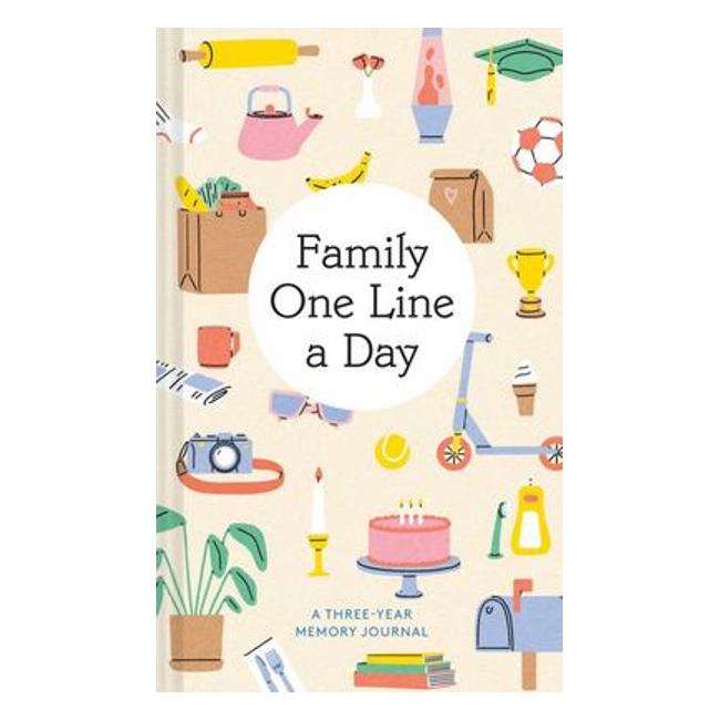 Family One Line A Day - A Three-Year Memory Journal - Chronicle Books