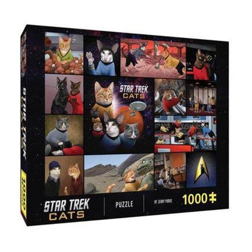 Star Trek Cats 1000-Piece Puzzle-Marston Moor