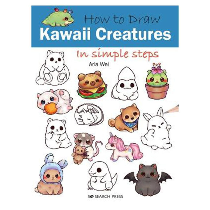 How to Draw: Kawaii Creatures | Aria Wei