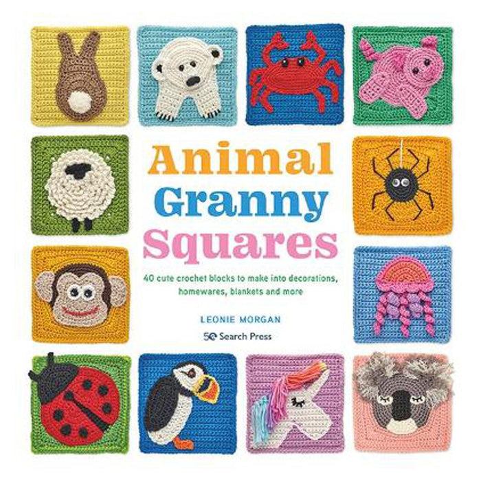 Animal Granny Squares | Leonie Morgan
