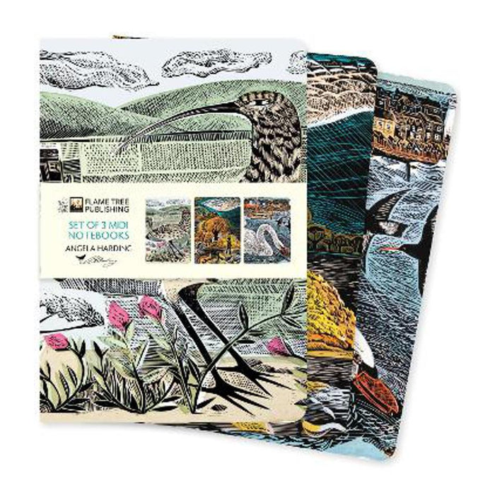Angela Harding Midi Notebook Collection - Wildlife