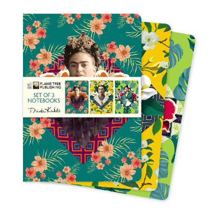 Frida Kahlo Set of 3 Standard Notebooks