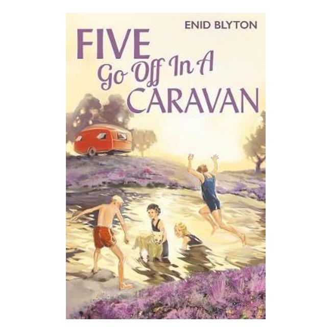 Five Go Off In A Caravan - Five On A. Treasure Island Enid. Blyton