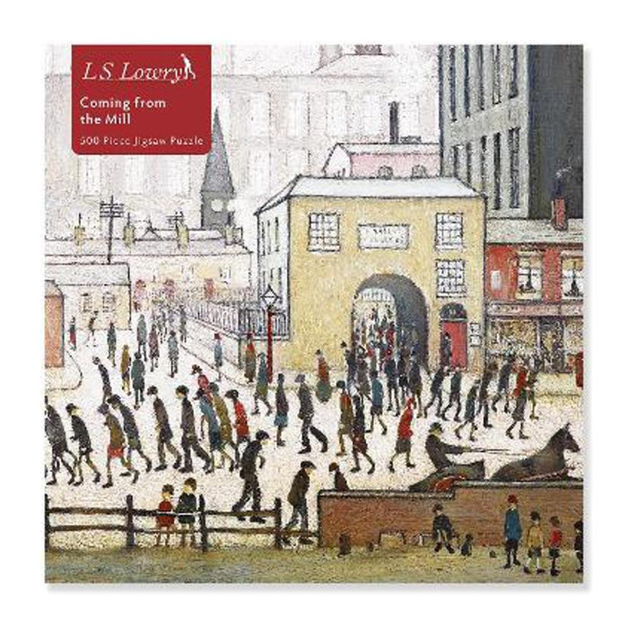 Adult Jigsaw Puzzle L.S. Lowry: Coming from the Mill (500 pieces)