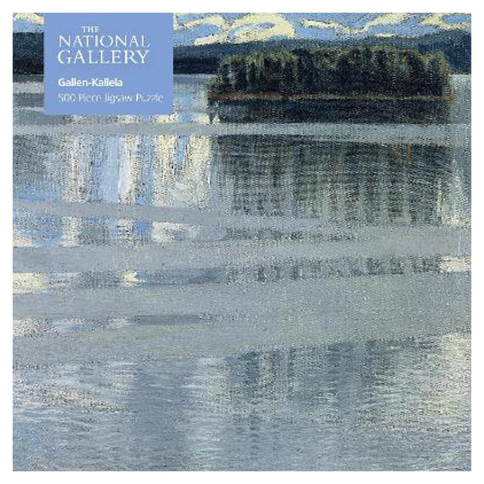 Adult Jigsaw Puzzle National Gallery: Lake Keitele by Akseli Gallen-Kallela (500 pieces)