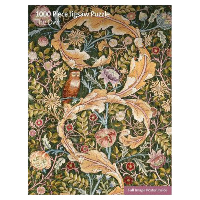 Adult Sustainable Jigsaw Puzzle V&A: The Owl