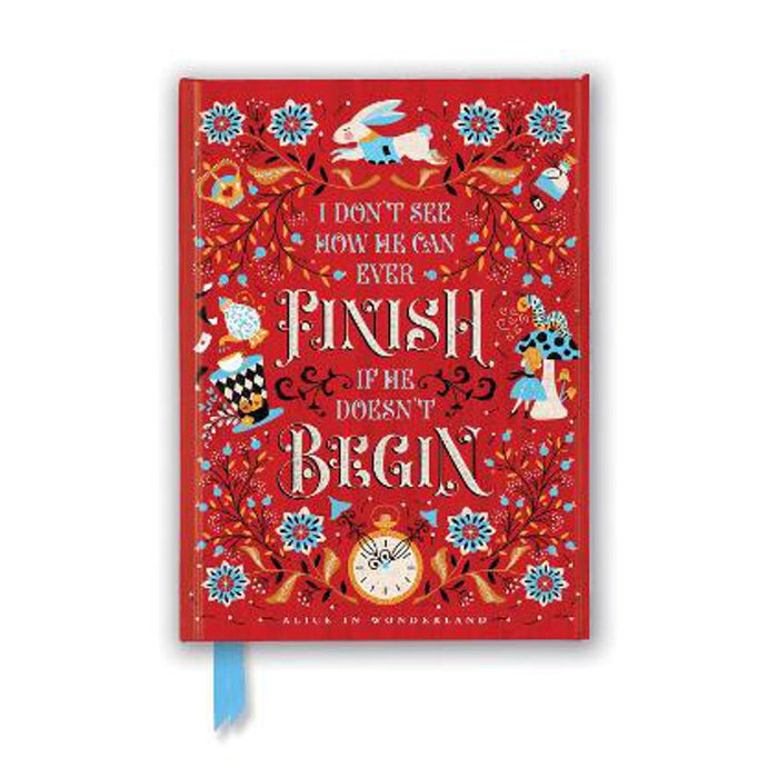 Jenny Zemanek: Alice In Wonderland (Foiled Journal)