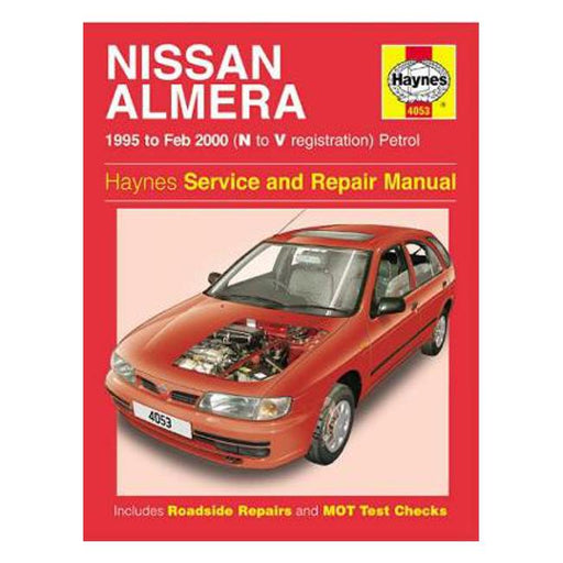 Nissan Almera Petrol 1995-2000 Repair Manual-Marston Moor