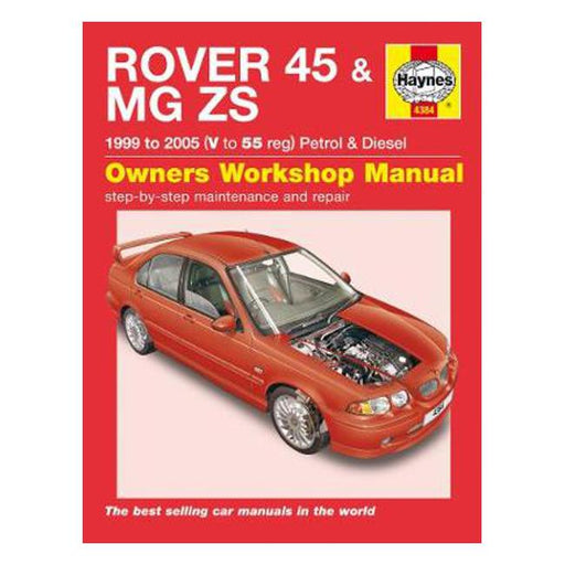 Rover 45 / MG ZS 1999-2005 Repair Manual-Marston Moor