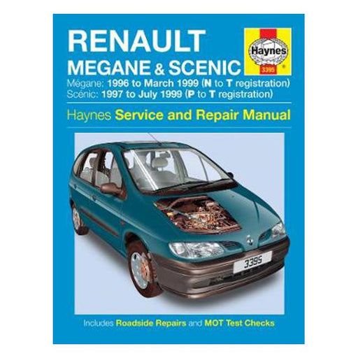 Renault Megane & Scenic 1996-1999 Repair Manual-Marston Moor