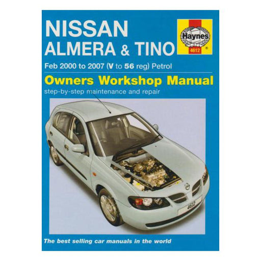 Nissan Almera and Tino Petrol Service and Repair Manual-Marston Moor