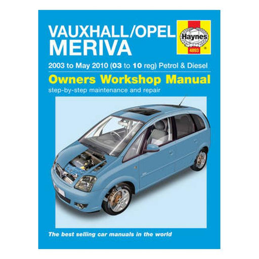 Vauxhall/Opel Meriva Petrol & Diesel Service and Repair Manual: 2003 to 2010-Marston Moor