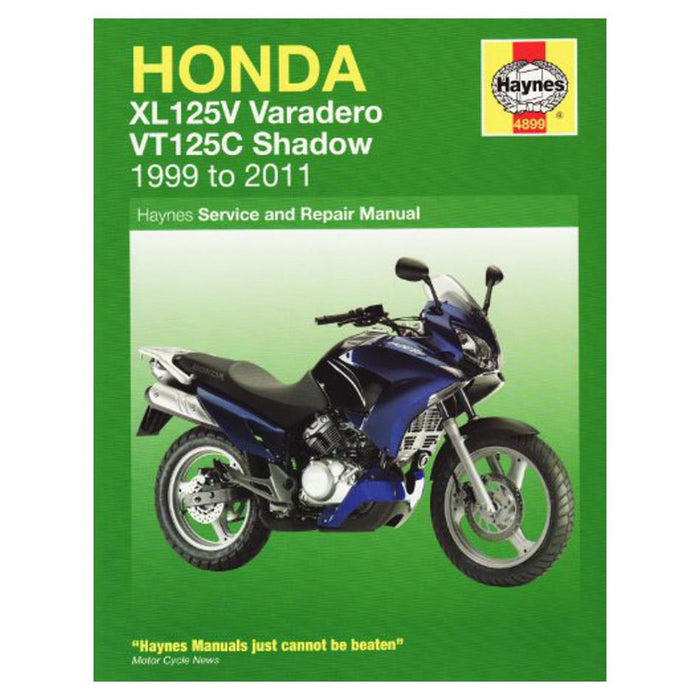 Honda XL125V/VT125C 1999-2014 Repair Manual