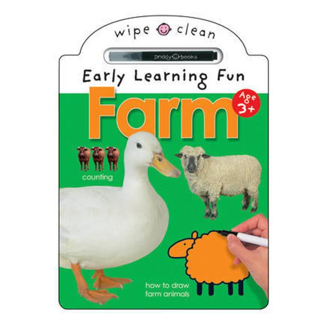 Farm (Wipe Clean Early Learning Fun) - Roger Priddy