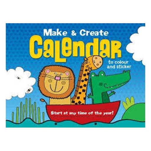 Make And Create Calendar : 12 Calendar Pages To Colour And Sticker-Marston Moor