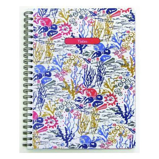 Seasalt: Life By The Sea Large Spiral-Bound Notebook-Marston Moor