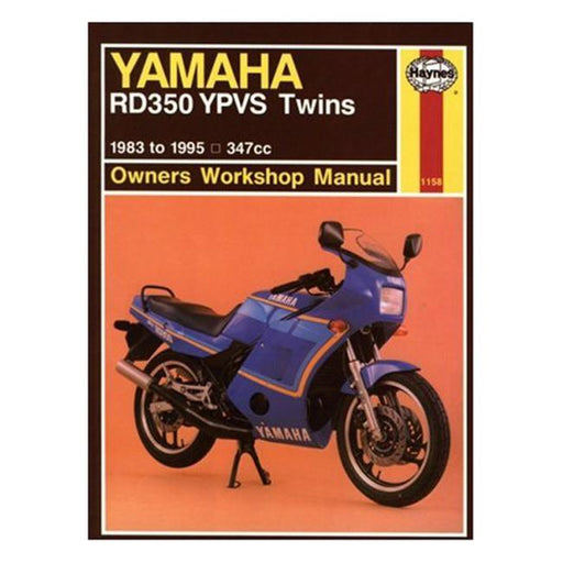 Yamaha RD350 YPVS Twins 347cc models 1983-1995 Repair Manual-Marston Moor