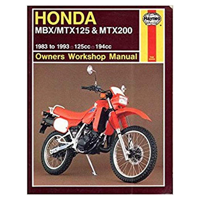 Honda MBX, MTX125 & MTX200 1983-1993 Repair Manual