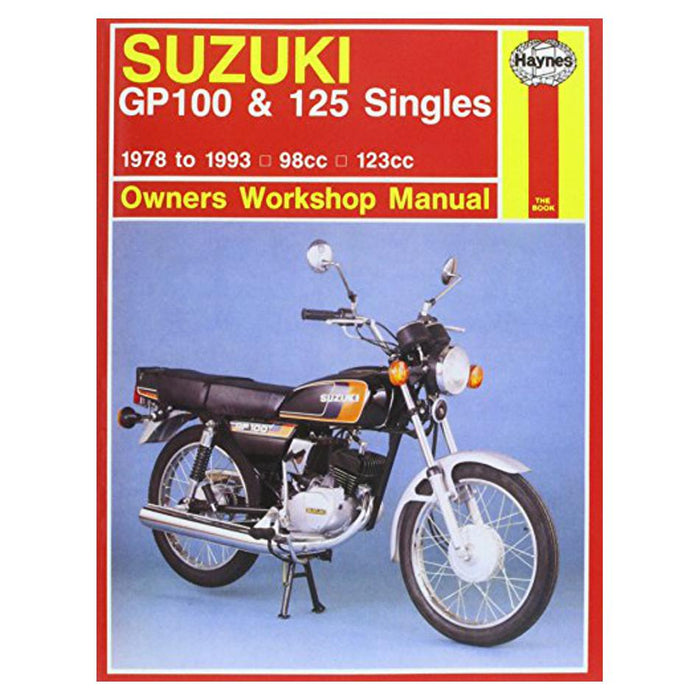 Suzuki GP100 & 125 Singles 1978-1993 Repair Manual