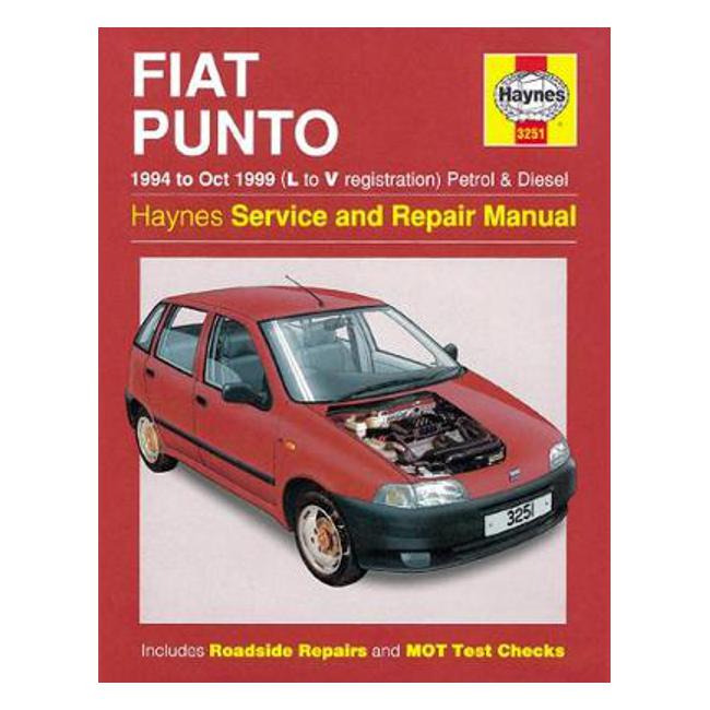 Fiat Punto 1994-1999 Repair Manual - Haynes Publishing