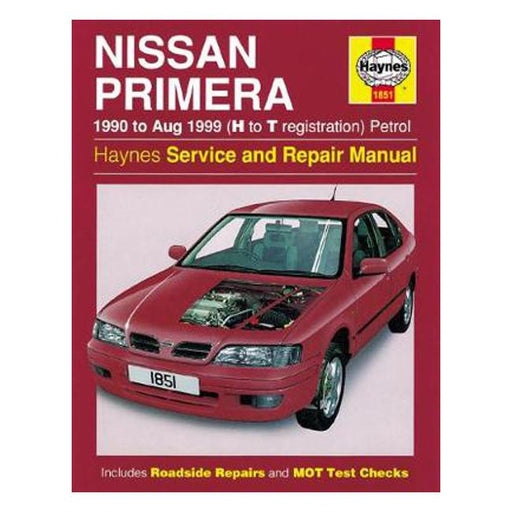 Nissan Primera Petrol 1990-1999 Repair Manual-Marston Moor