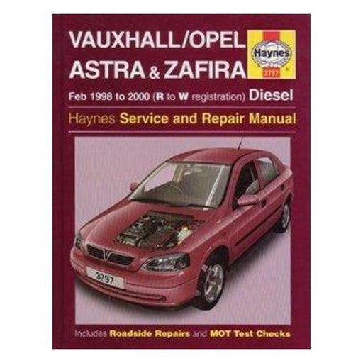 Vauxhall/Opel Astra and Zafira (Diesel) Service and Repair Manual-Marston Moor