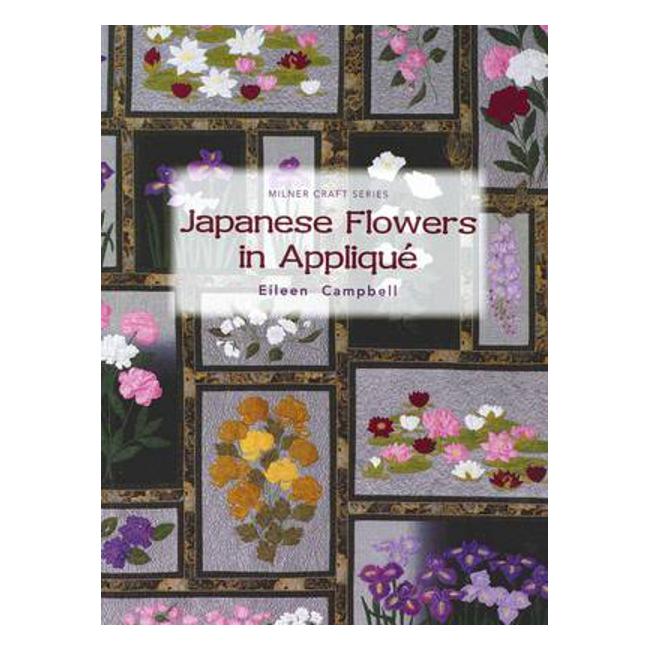 Japanese Flowers in Applique - Eileen Campbell