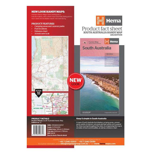 South Australia State Handy : 12th Edition-Marston Moor