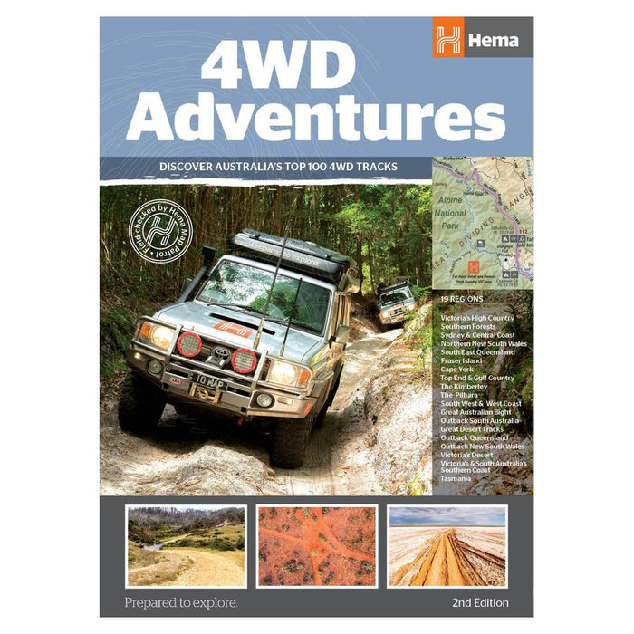 Australia 4WD Adventures atlas A4: 2018