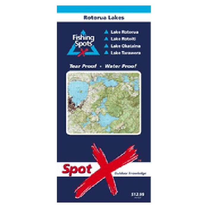 Spot X Rotorua Lakes Chart | Mark Airey