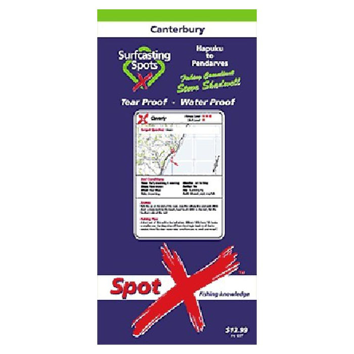 Spot X Canterbury Surcasting Map