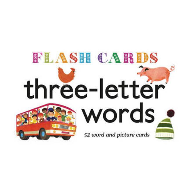 Flash Cards: Three-letter words - Alain Gree