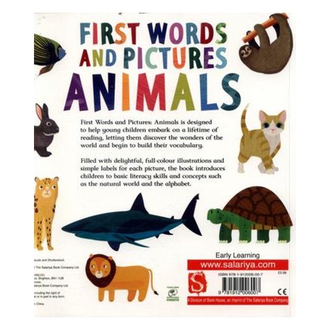 First Words & Pictures: Animals - Margot Channing