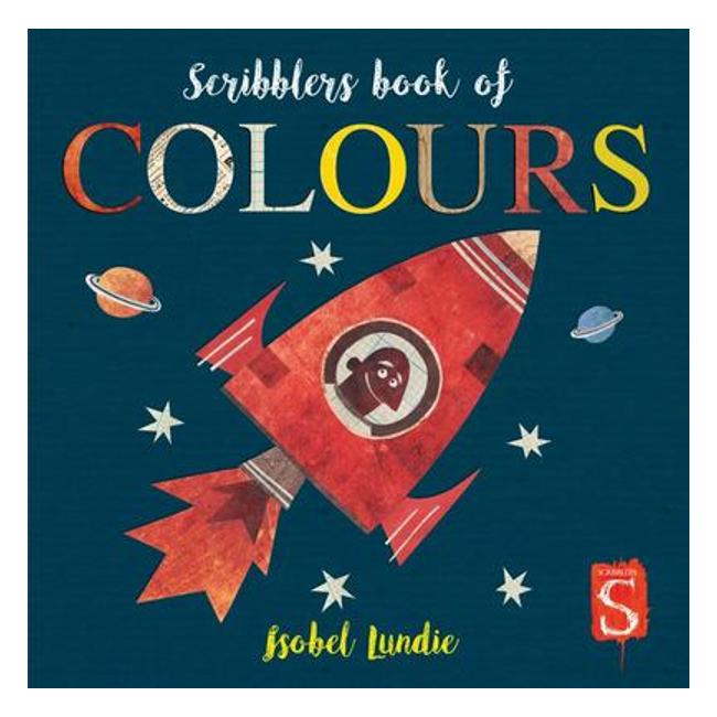 Scribblers Book Of Colours (Board Book)-Marston Moor