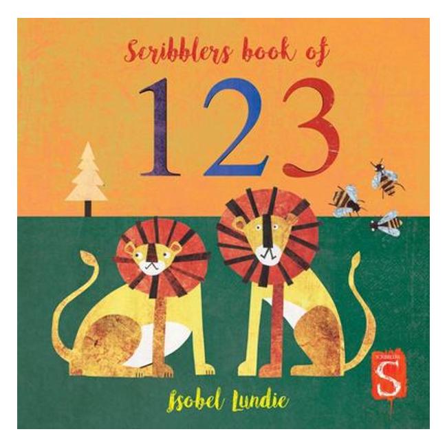 Scribblers Book Of Numbers (Board Book)-Marston Moor