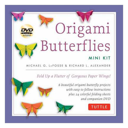 Origami Butterflies Mini Kit: Fold Up a Flutter of Gorgeous Paper Wings!-Marston Moor